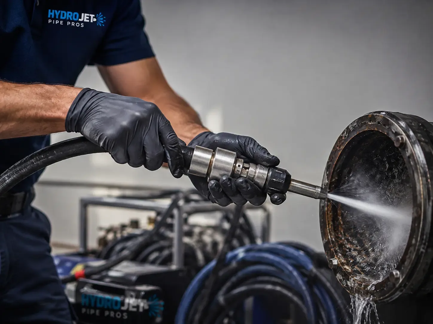 Hydro Jet Pipe Descaling in Economy, IN